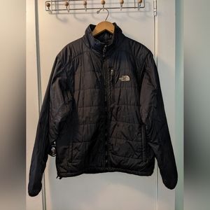 The North Face Men's Puffy Winter Jacket. Black, Size Medium.